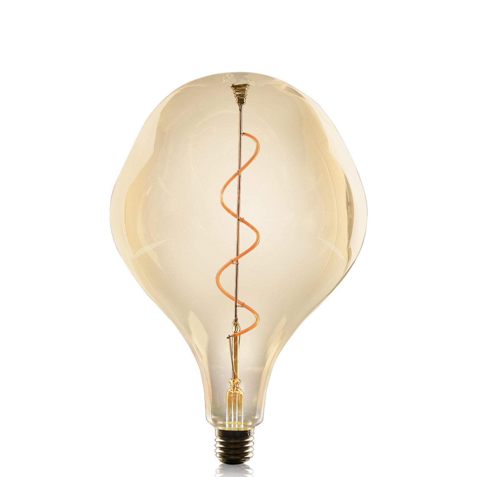 LED-LEUCHTMITTEL Altena II 27/17.5/17.5cm - Braun, Glas (17.5/17.5cm) - Nettlife