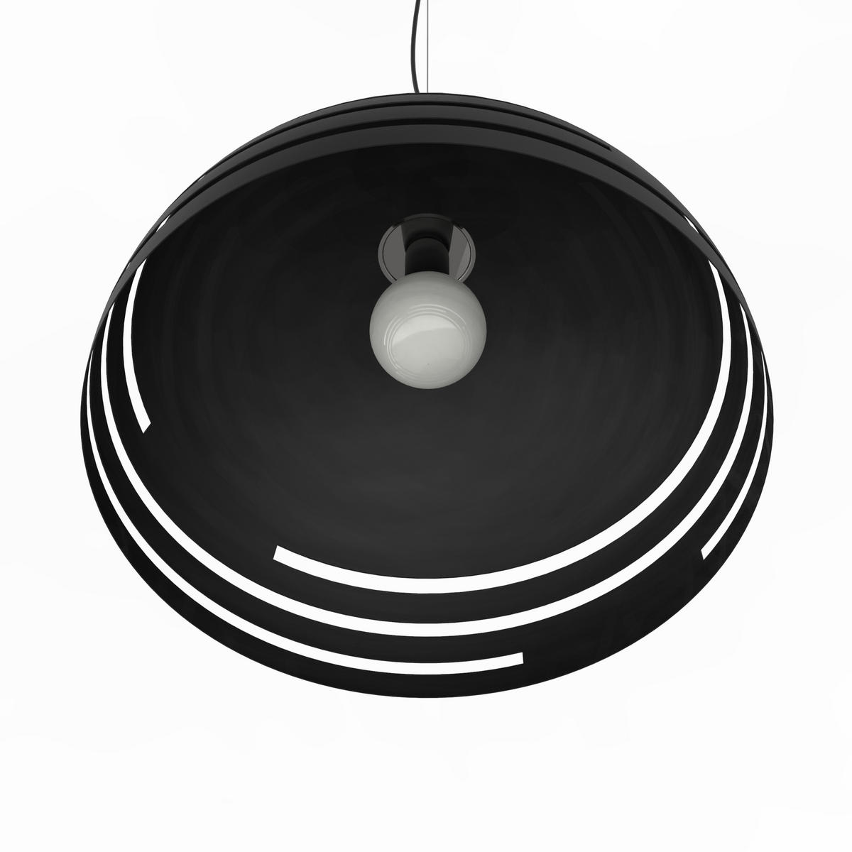 HÄNGELEUCHTE - Rot, Metall (60/60/30cm) - Lumicom