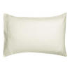 KISSENBEZUG Zeff kreide 50 x 75 cm - Creme, Textil (75/50cm) - Vivaraise