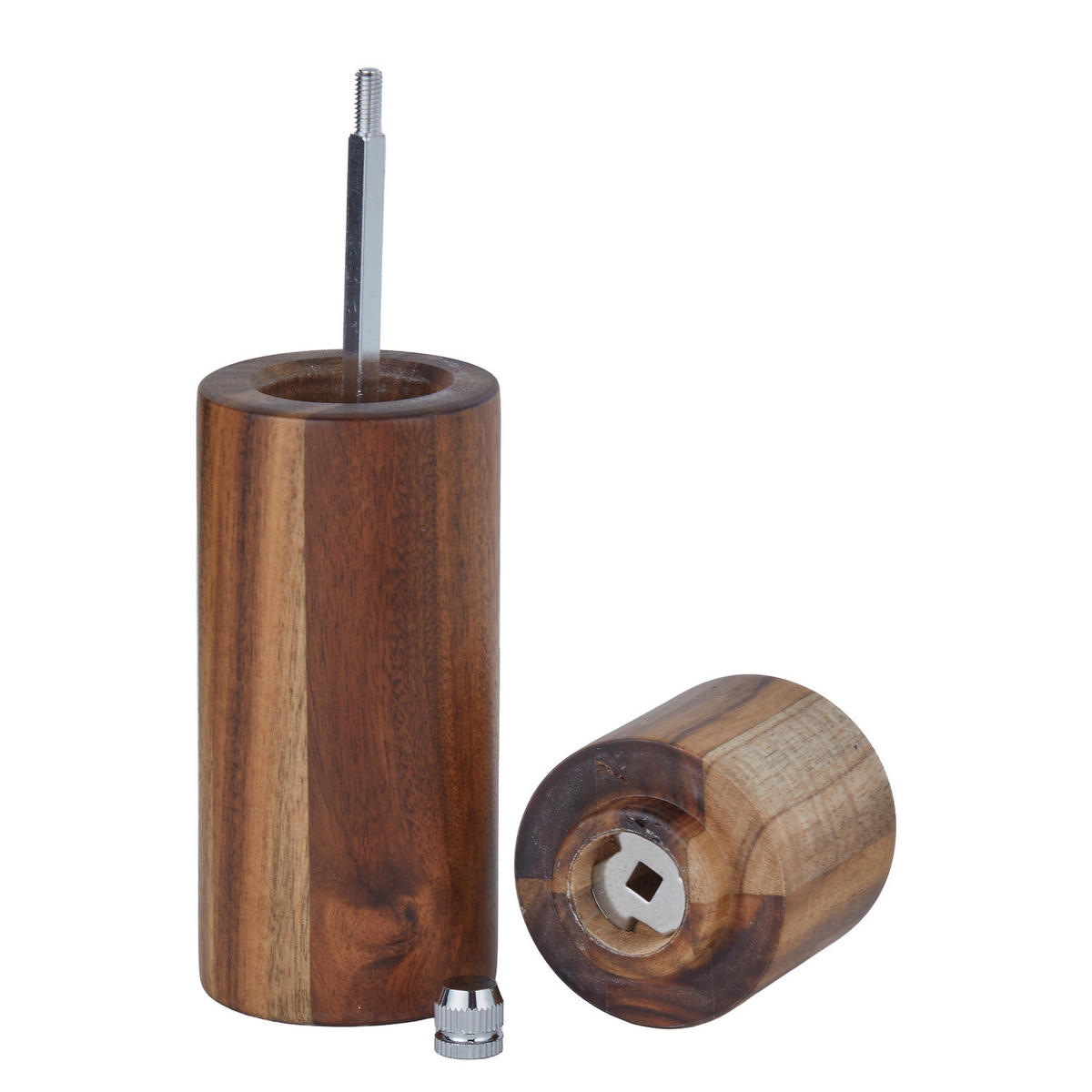 SALZ- UND PFEFFERMÜHLE Acacia 22 cm - Braun, Holz/Keramik (4.9/16/4.9cm) - Butlers
