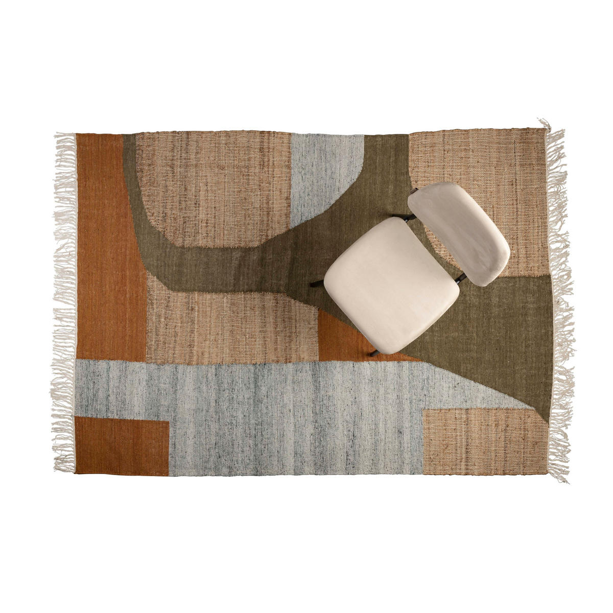 TEPPICH Pavilion 160x230 cm - Braun, Textil (160/230cm) - Dutchbone