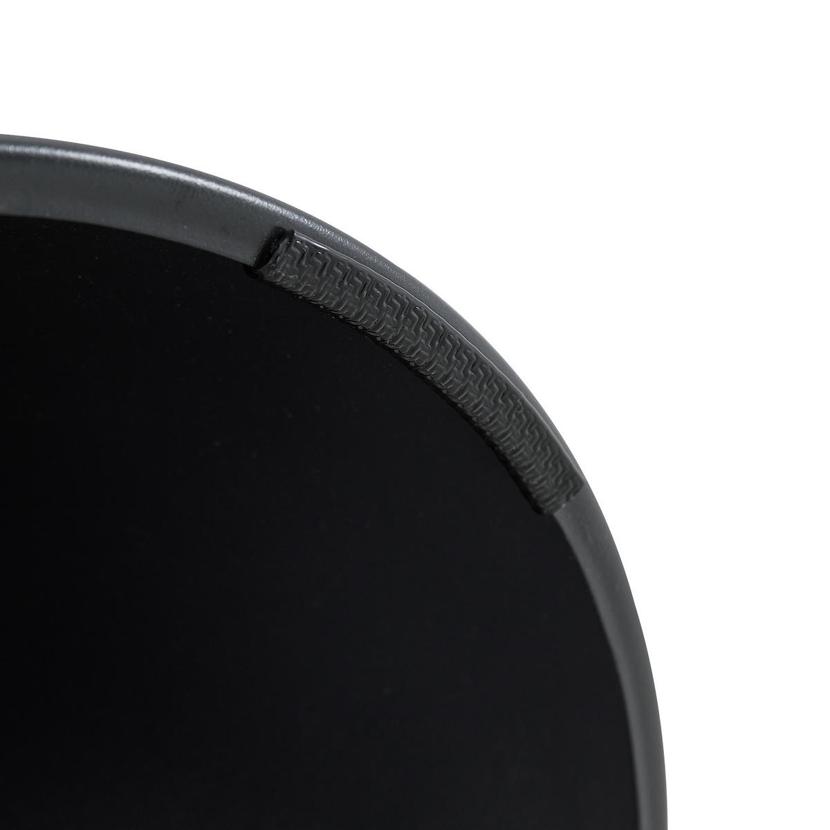 COUCHTISCH-SET DE-37439 2er-Set konusförmig mit Walnussoptik Schwarz - Walnussfarben, Metall (50/50/50.5cm) - ComfortXL