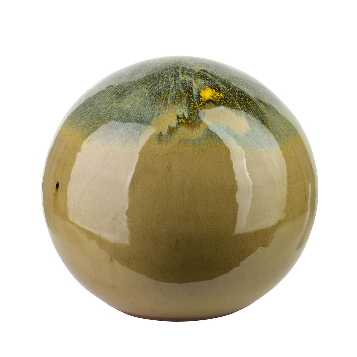 DEKOKUGEL Saggio braun 25/25/25 cm Keramik - Braun, Keramik (25/25/25cm) - Mondex