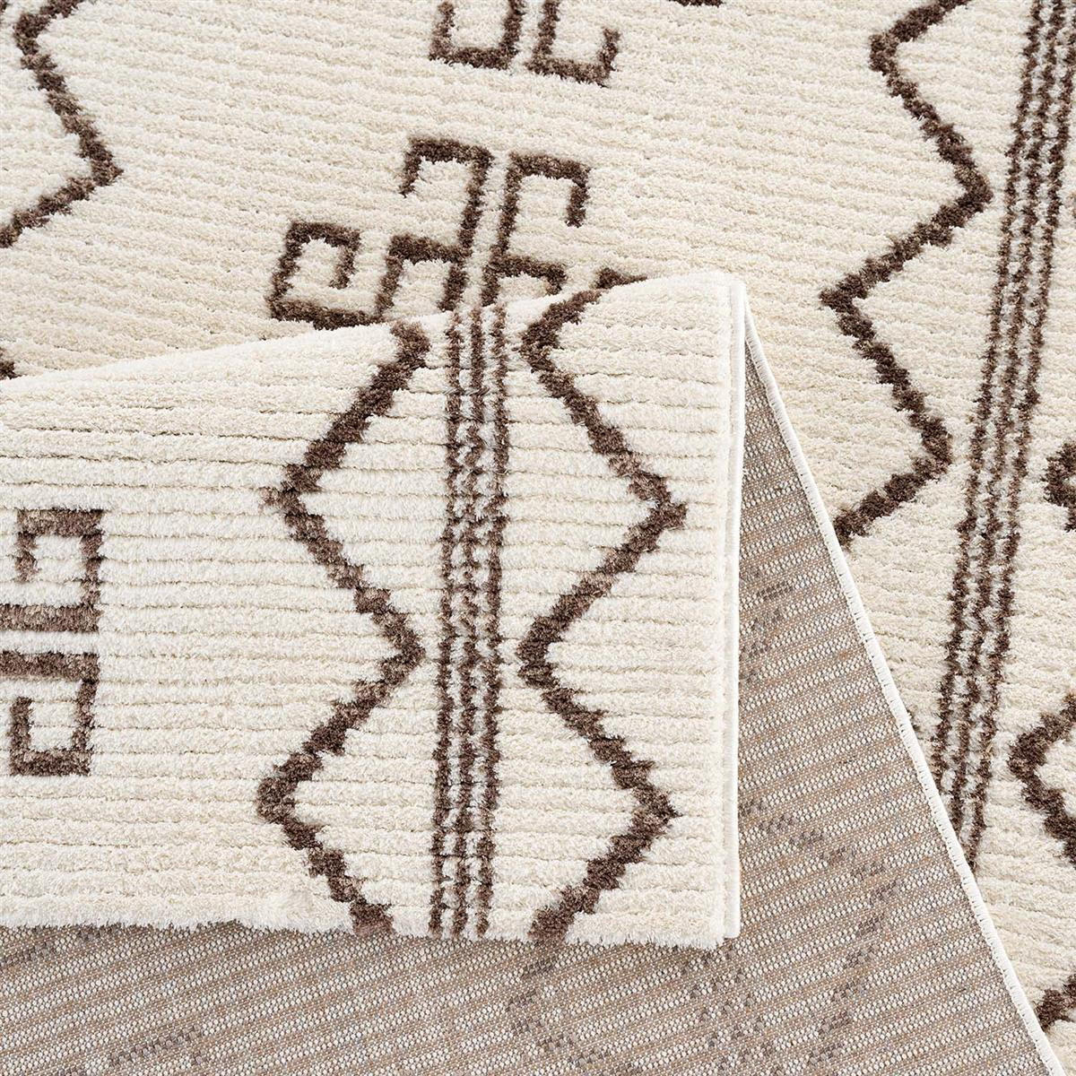 KURZFLOR-TEPPICH April 0608 Creme 160x230 cm - Creme, Textil (160/230cm) - carpet city