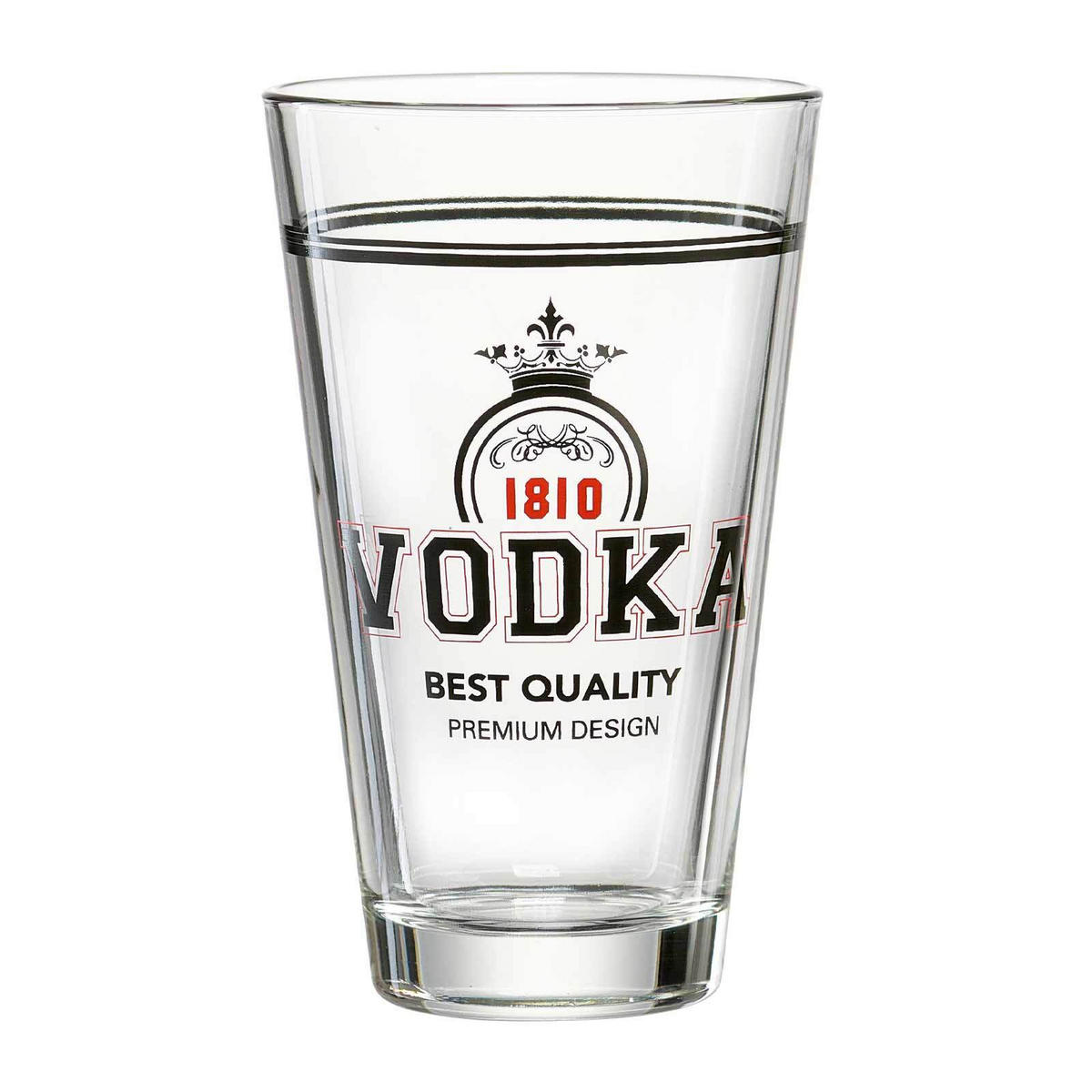 VODKA BECHER SPIRITS transparent 330 ml 6er Set - Transparent, Glas (0.33L) - Ritzenhoff Breker