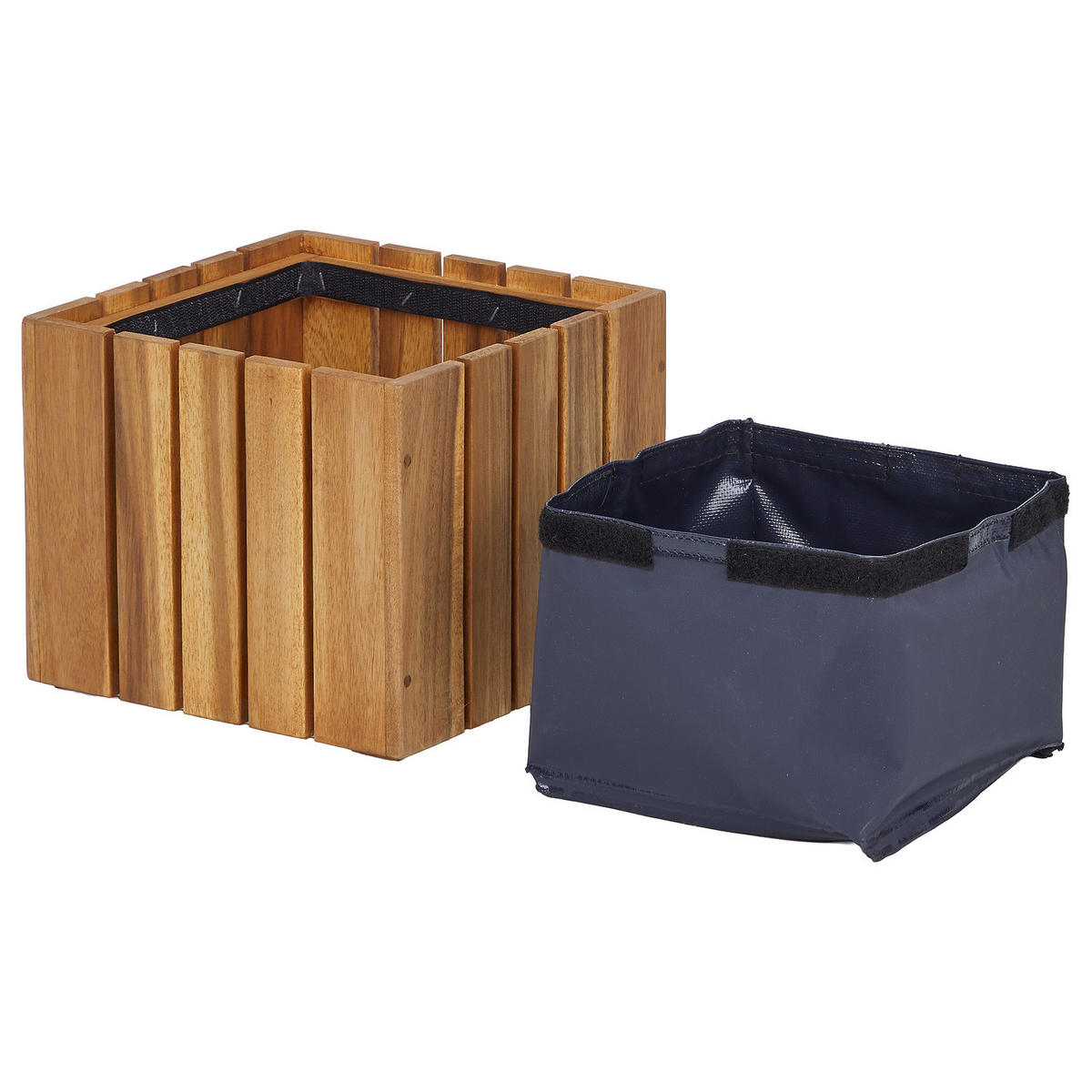 PFLANZTOPF-SET (3-teilig) New Gardening - Braun, Holz (35/30/35cm) - Butlers