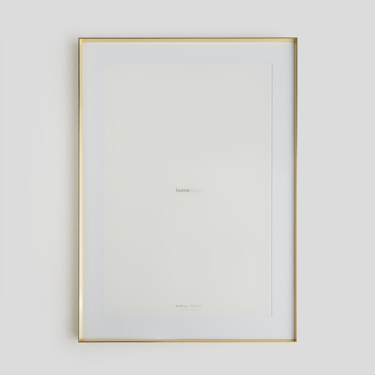 RAHMEN Anzi - Goldfarben, Metall (3/70/50cm) - home&you
