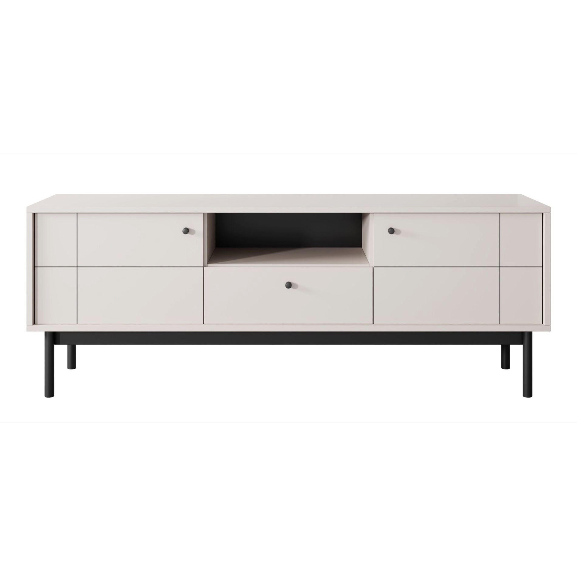 Selsey TV stolek Japandies šedobéžový 153/57/39 cm