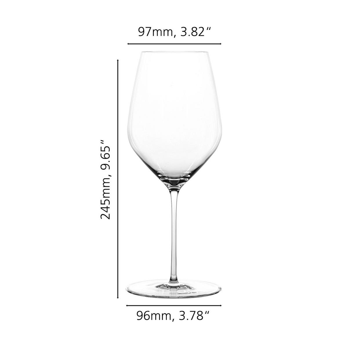 BORDEAUXGLÄSER Hi-Lite transparent 650 ml 6er Set - Transparent, Glas (0.65L) - Spiegelau