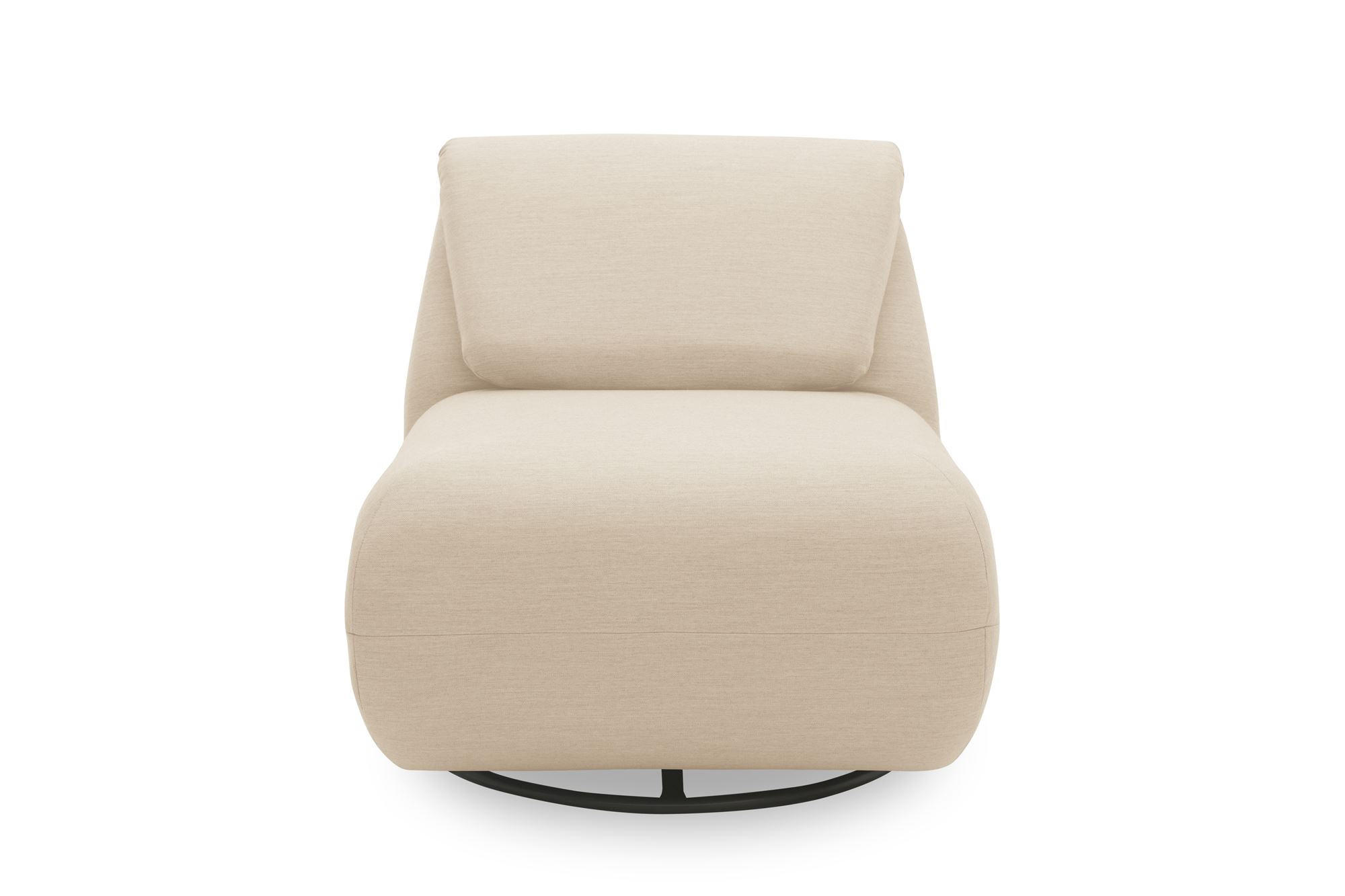 GARTENLOUNGE-RELAXSESSEL 2 Branwen 68x67x88 mit Outdoorbezug in beige - Beige, Kunststoff (68/67/88cm) - 58aufmkessel