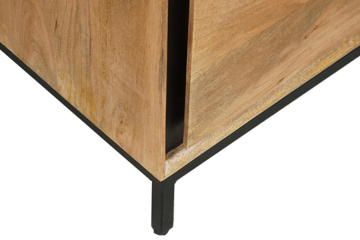 SIDEBOARD Hardwood Mangoholz 100 cm / 45 cm Natur - Naturfarben, Holz (100/85/45cm) - Villa Möbel
