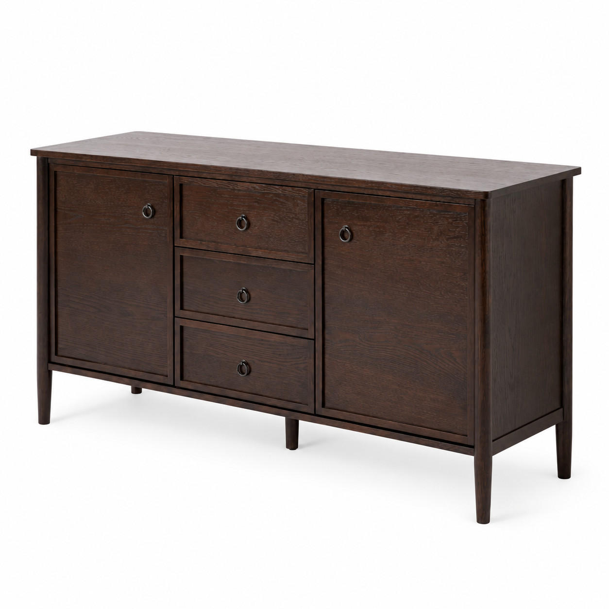 Woodek Sideboard Braun 150x80x45 cm