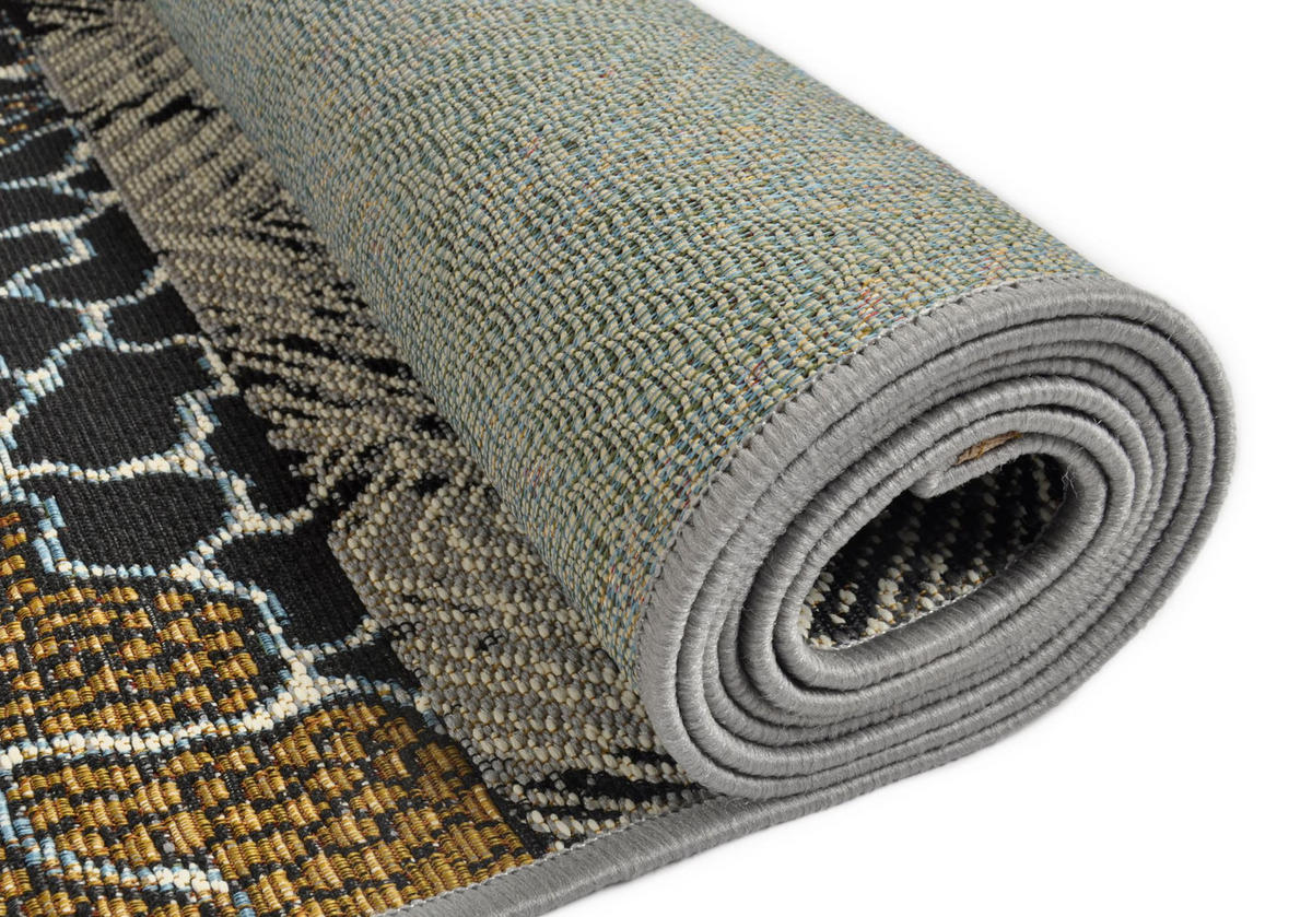 OUTDOORTEPPICH Aurora 80x165 cm - Grau, Textil (80/165cm) - Gino Falcone