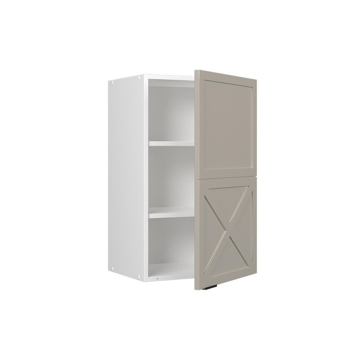 HÄNGESCHRANK Fame-Line GrauBeige 45 cm - Greige/Weiß, Holzwerkstoff (45/72/34.1cm) - Vicco