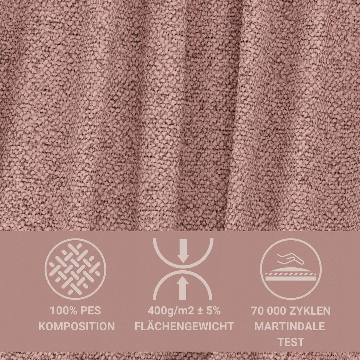 BOXBETT 180/200 cm Corvus, in Rosa, Matratze, Topper, Bettkasten, H4 = sehr fest - Pink/Schwarz, Holz/Holzwerkstoff (180/200cm) - Maison de Reve