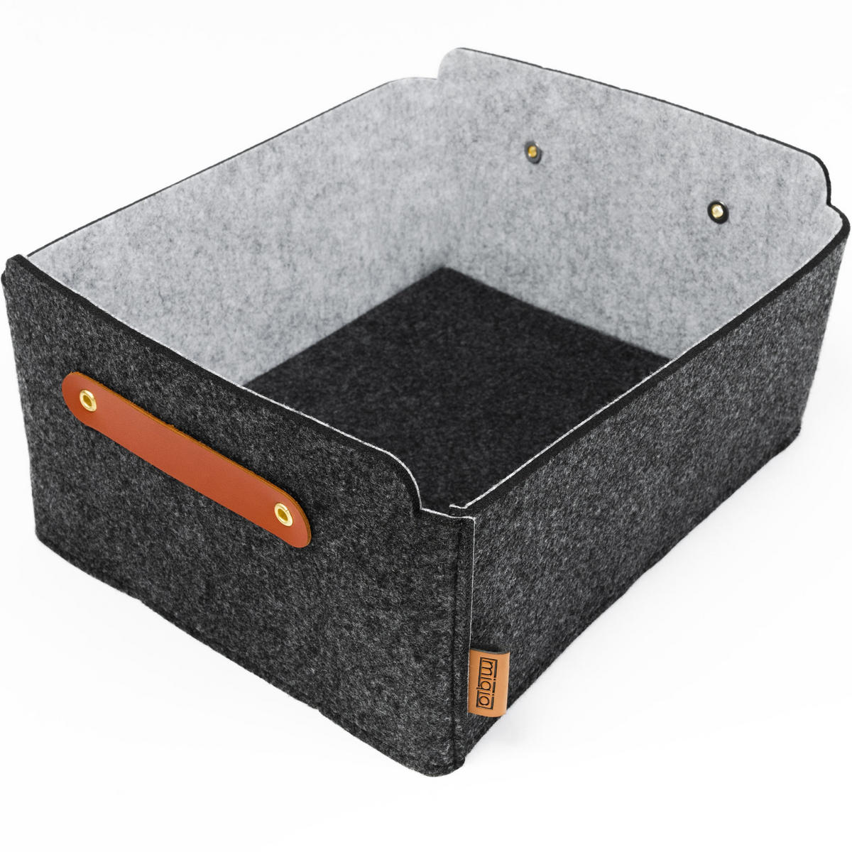 AUFBEWAHRUNGSBOXEN 4er-Set - Beige, Textil (31/15/31cm) - Miqio Design