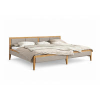 FAMILIENBETT FORMA - Taupe/Wildeiche, Holz (270/200cm) - Ecolignum