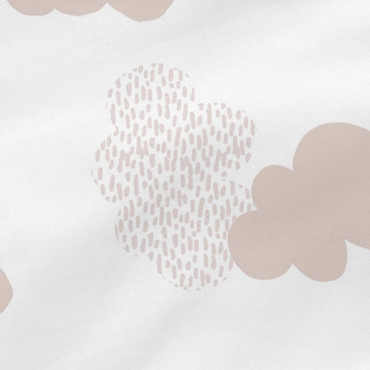 KISSEN clouds 50x50 cm rosa - Rosa, Textil (50/50cm) - Happy Friday