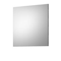 WANDSPIEGEL in Rauchsilber grau, Garderobenspiegel 90 x 87 cm - Grau, Holzwerkstoff (90/87/2cm) - Inn.Furn