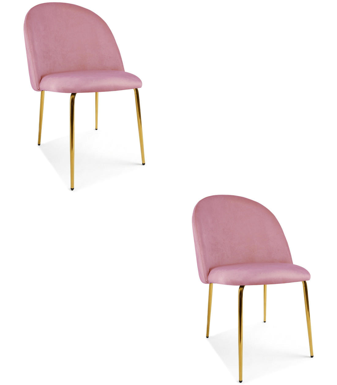 XXXLutz Stuhl Gold 49x41x55 cm