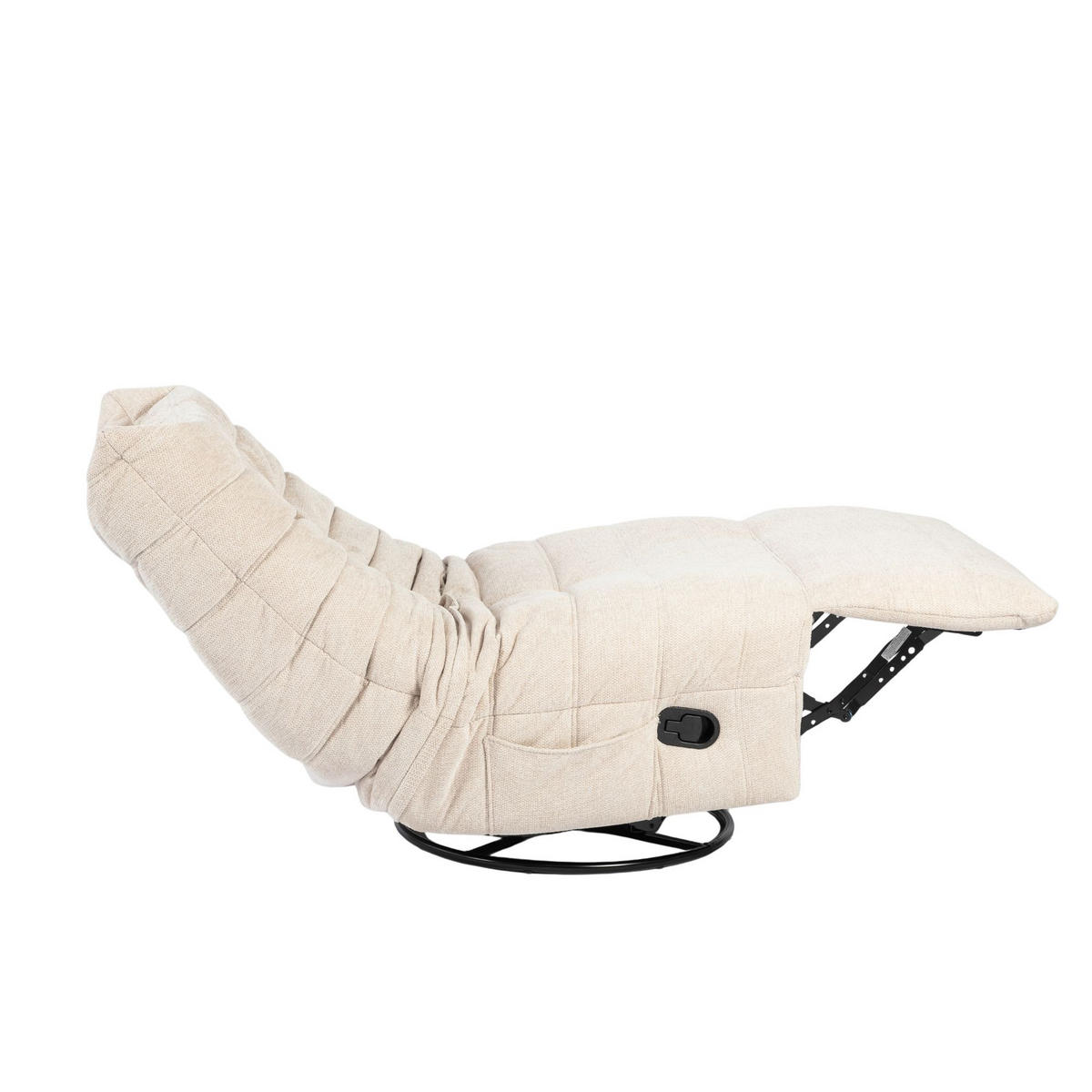 SESSEL Beige 150/78/90 cm - Beige, Textil (78/90/150cm) - Starfurn