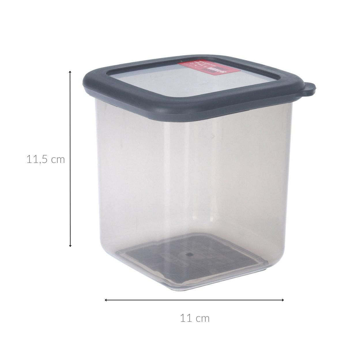 LEBENSMITTELBEHÄLTER Kunststoff Smart Modular 800 ml - Grau, Kunststoff (11/11.5/11cm)