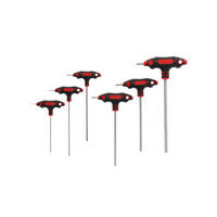 R38672006 2K-T-GRIFF-SCHRAUBENDREHER-SATZ 6-KANT 2.5-8 MM - Multicolor, Kunststoff/Metall (23/35cm) - Gedore