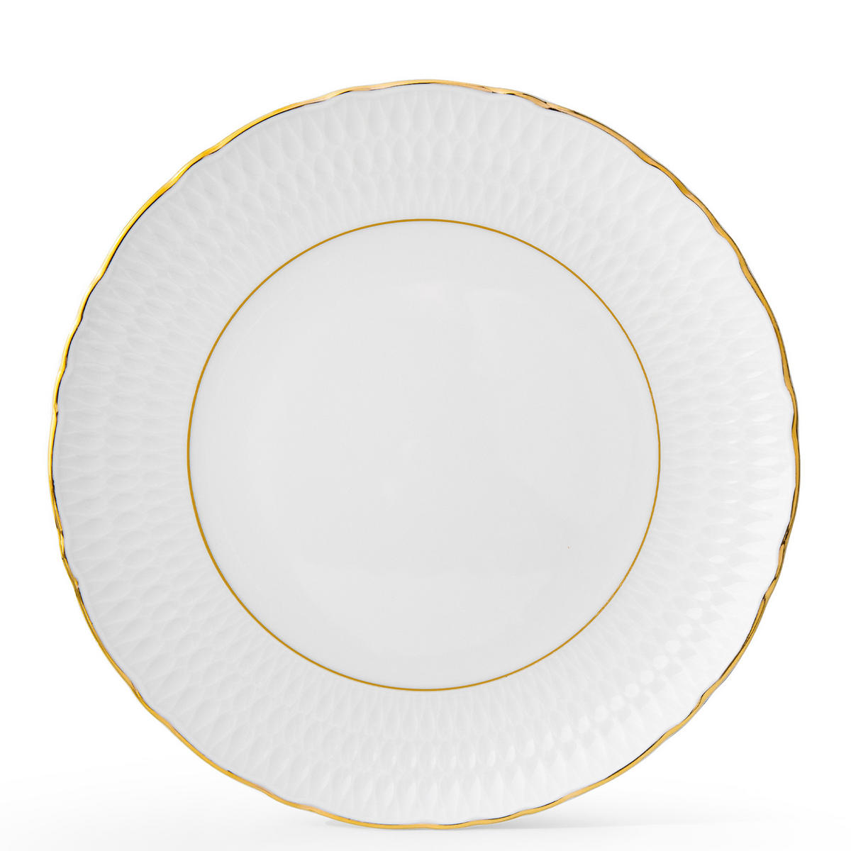 TELLER-SET DESSERTTELLER 6-tlg aus Porzellan - Weiß, Keramik (17cm) - KONSIMO®