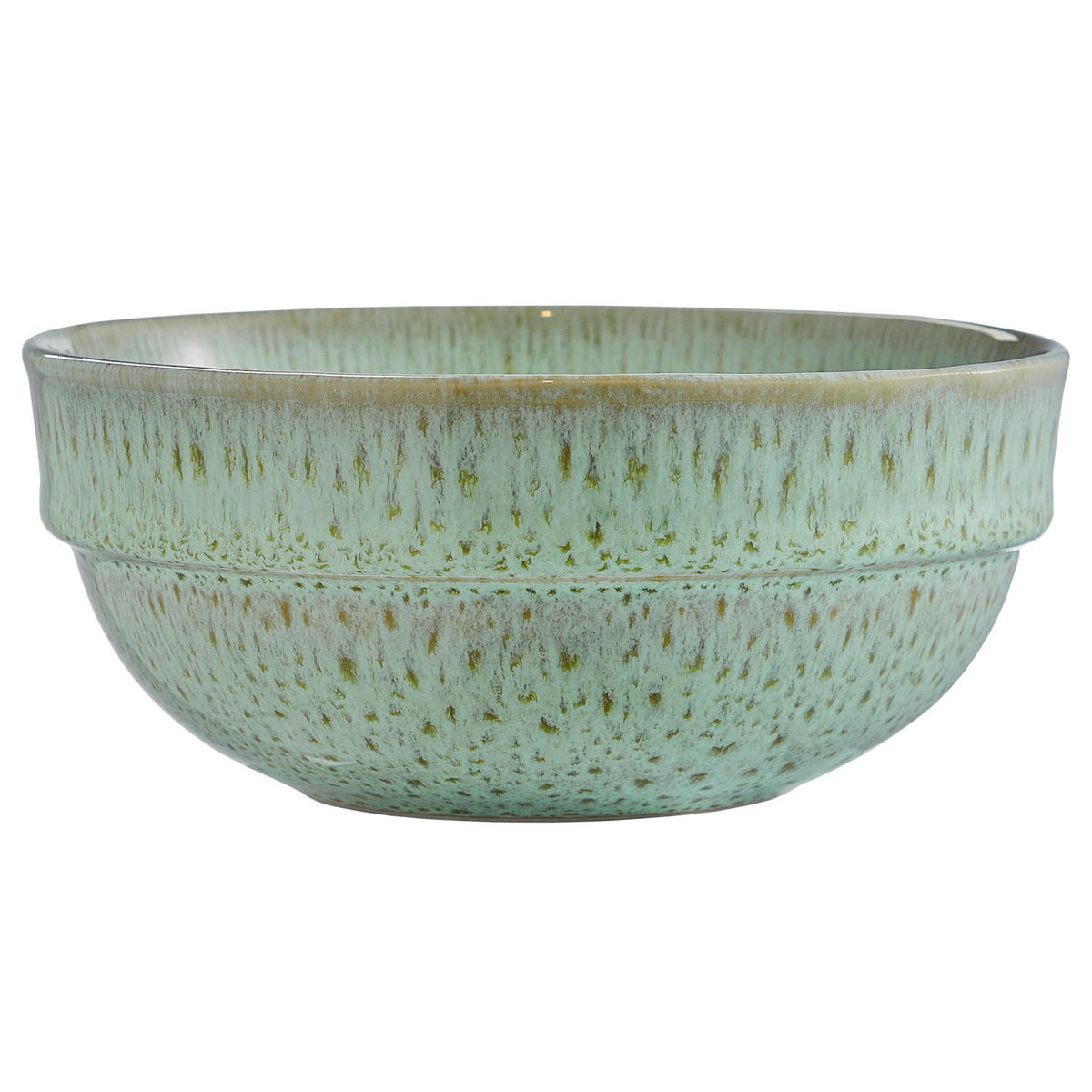 SCHALE Tavira 450 ml - Grün, Keramik (16/16/7cm) - BUTLERS