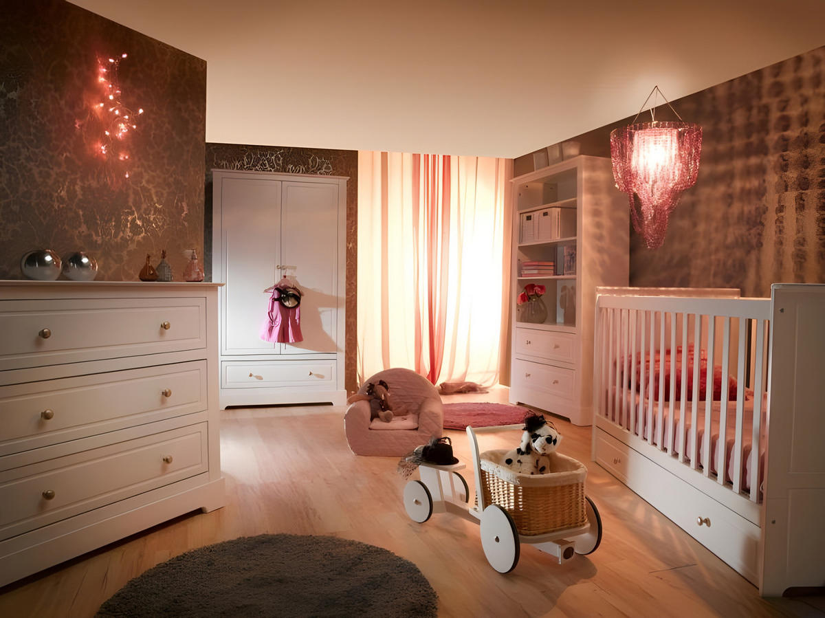 KINDERREGAL Marylou Weiß - Weiß, Holzwerkstoff (95/175/41cm) - RAUMHIRSCH FURNITURE