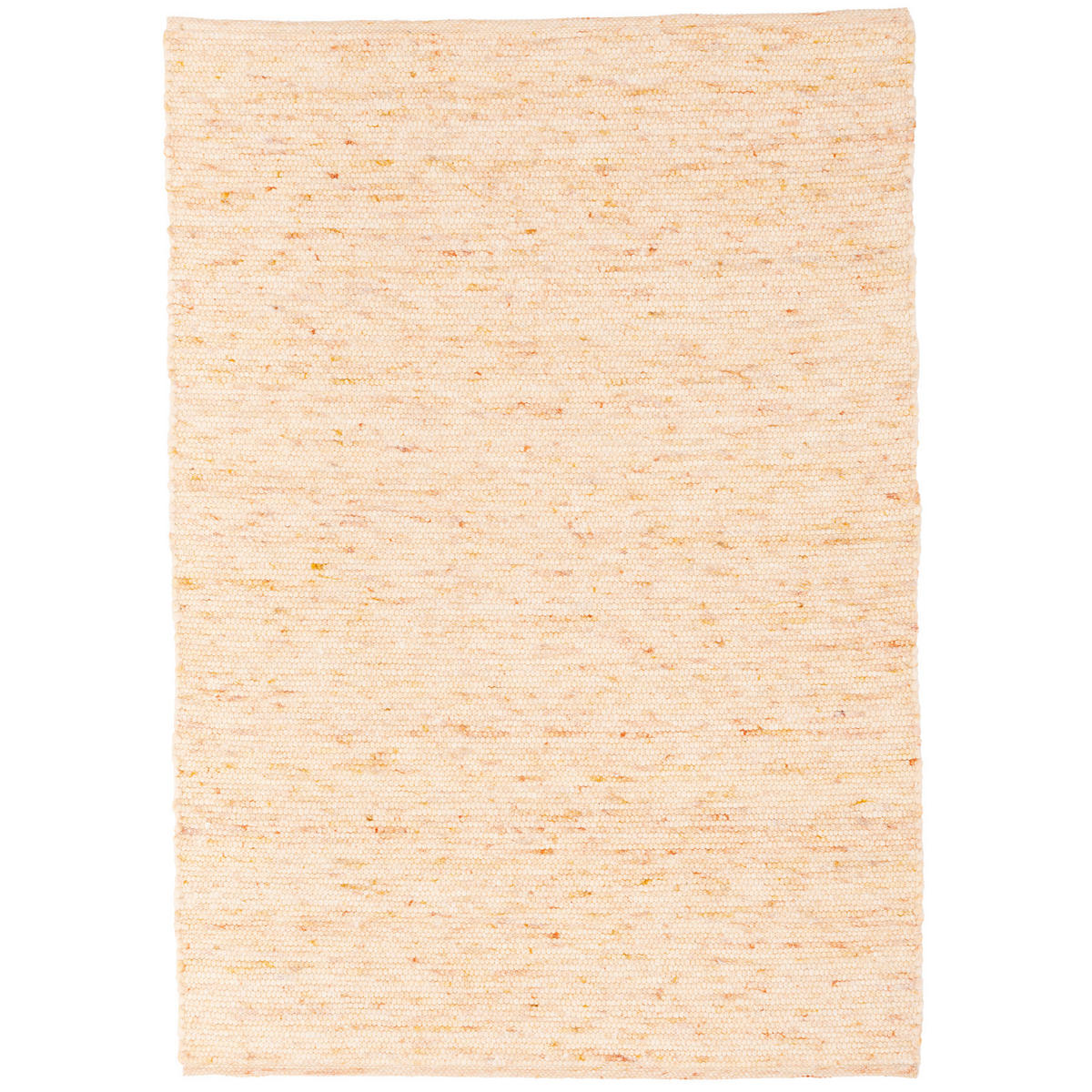NATUR TEPPICH WOLLE NELSON MELIERT - Terra cotta, Textil (70/130cm) - Pergamon