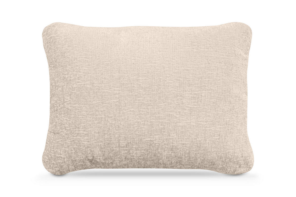 DREHSESSEL RAGGI 360° Drehfunktion mit inklusive dekorativem Kissen, Ecru - Ecru, Textil (92/75/94cm) - KONSIMO®