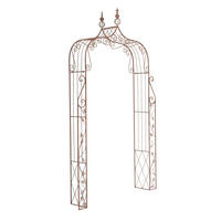 ROSENBOGEN Antigua antik braun - Braun, Metall (118/248/30cm) - TPFLiving