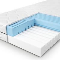 SCHAUMMATRATZE Firmflex - Weiß, Textil (90/200cm) - Mr Mattress