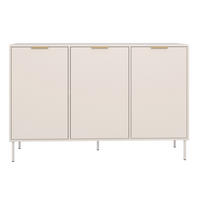 SIDEBOARD Vena Kaschmir 150 cm - Kaschmir/Goldfarben, Holzwerkstoff/Kunststoff (150/86/40cm) - Selsey