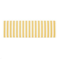 KOPFTEIL Gepolstertes aus gestreiftem Stoff Gelb 165/52/3 cm SUANCES - Gelb, Textil (165/52/3cm) - RNT By Really Nice Things