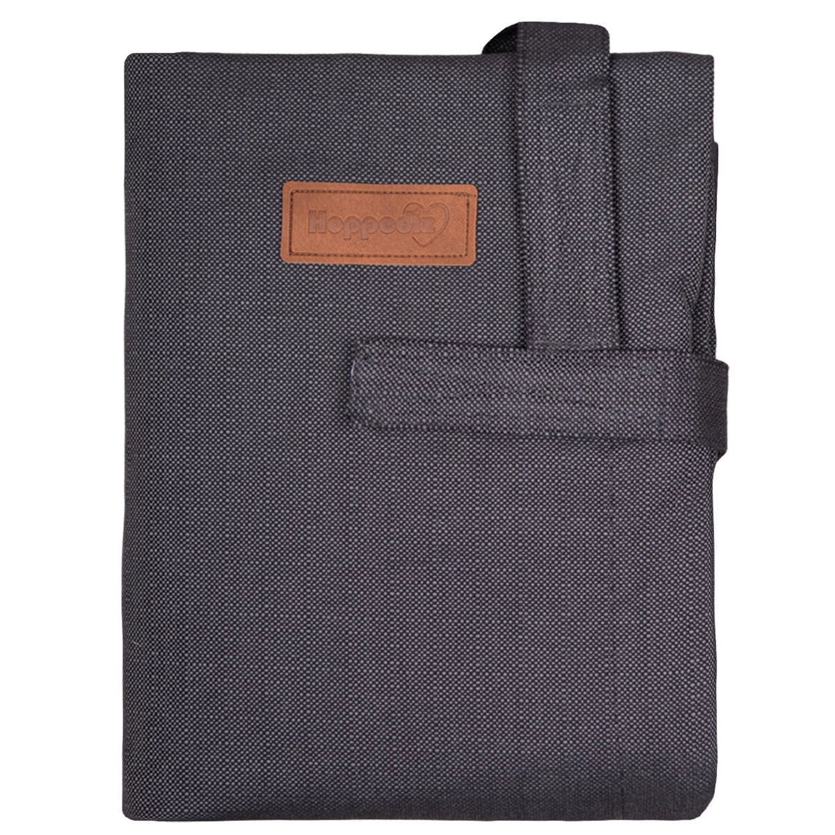 Hoppediz Wickeltaschen Dunkelgrau 20x3x25 cm