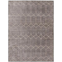 TEPPICH Daisy Grau 66x110 cm - Grau, Textil (66/110cm) - benuta