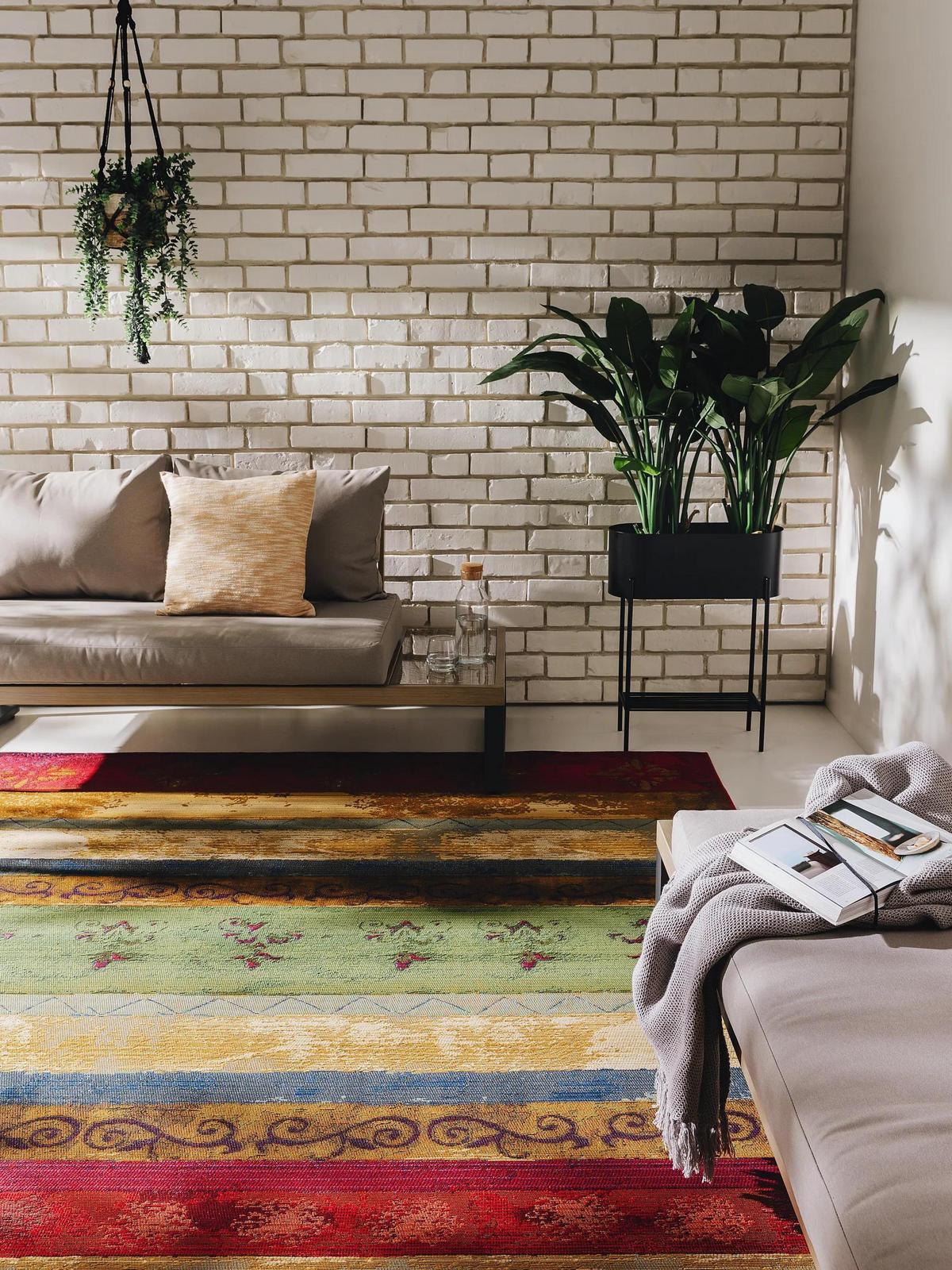 VNITŘNÍ a venkovní koberec Artis Vícebarevné 160x235 cm - různobarevná, textil/umělá hmota (160/235cm) - benuta Nest