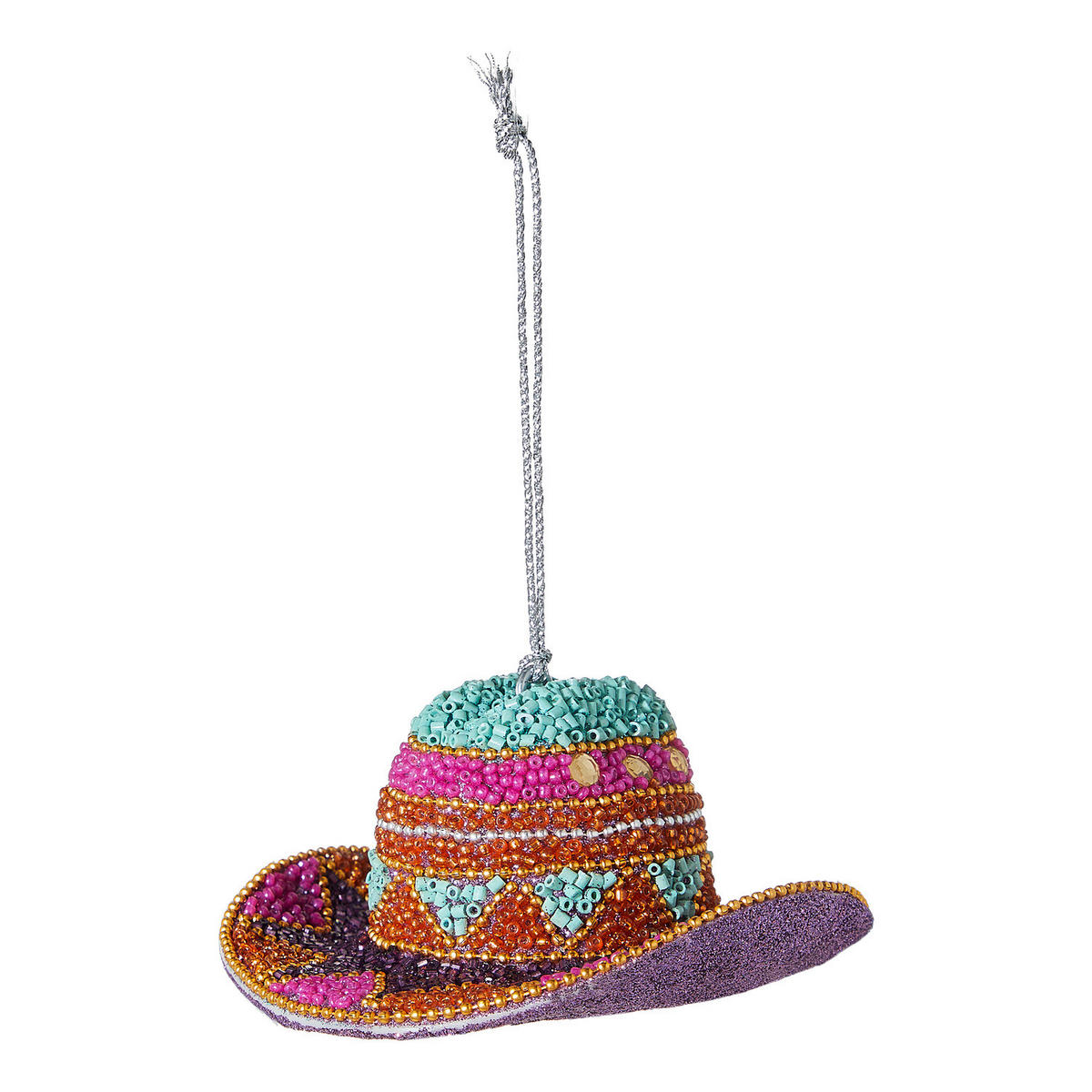 BAUMANHÄNGER Hang On Cowboy Hut - Pink, Kunststoff/Metall (11/6/11cm) - Butlers