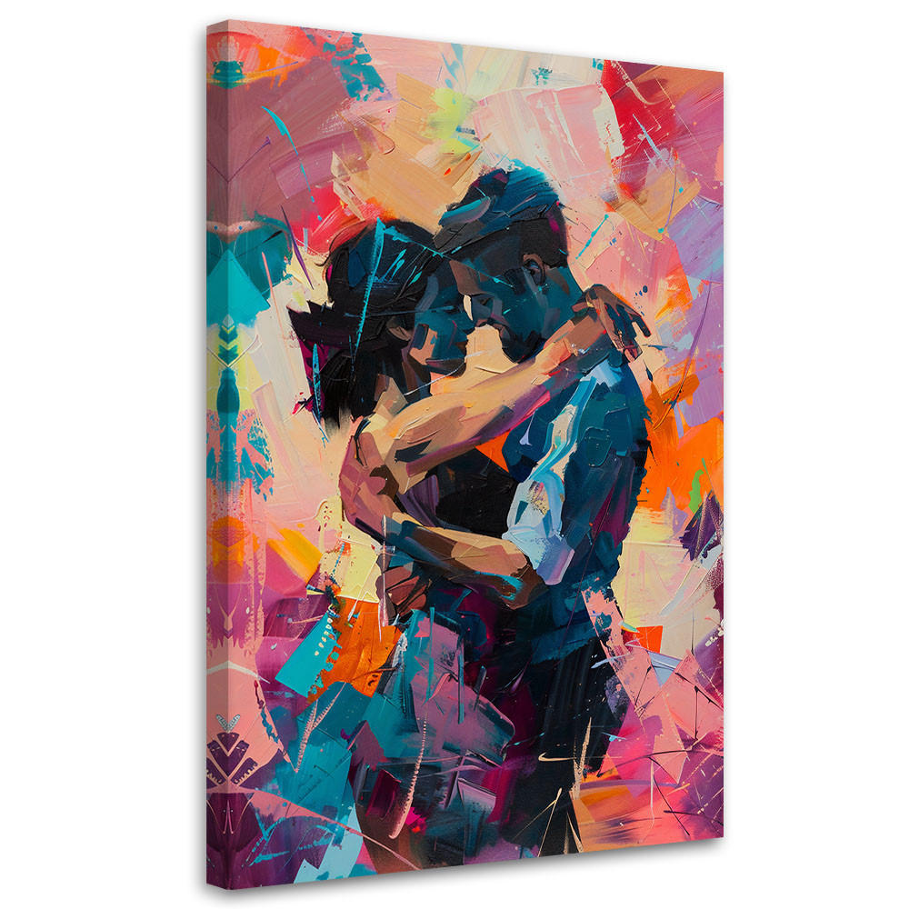 Feeby Leinwandbild Mehrfarbig 40x60 cm