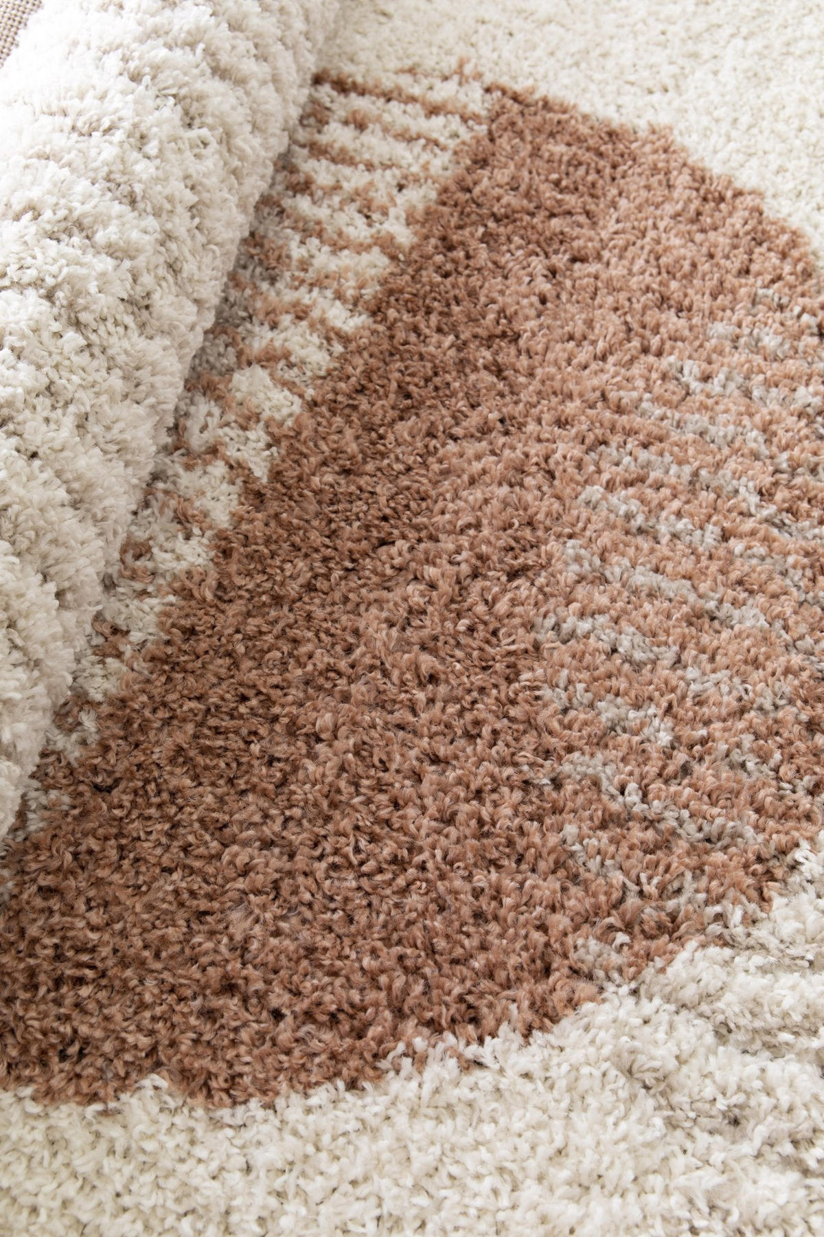 TEPPICH weich dick Design terracotta - Terracotta, Textil (160/230cm) - AFK Living