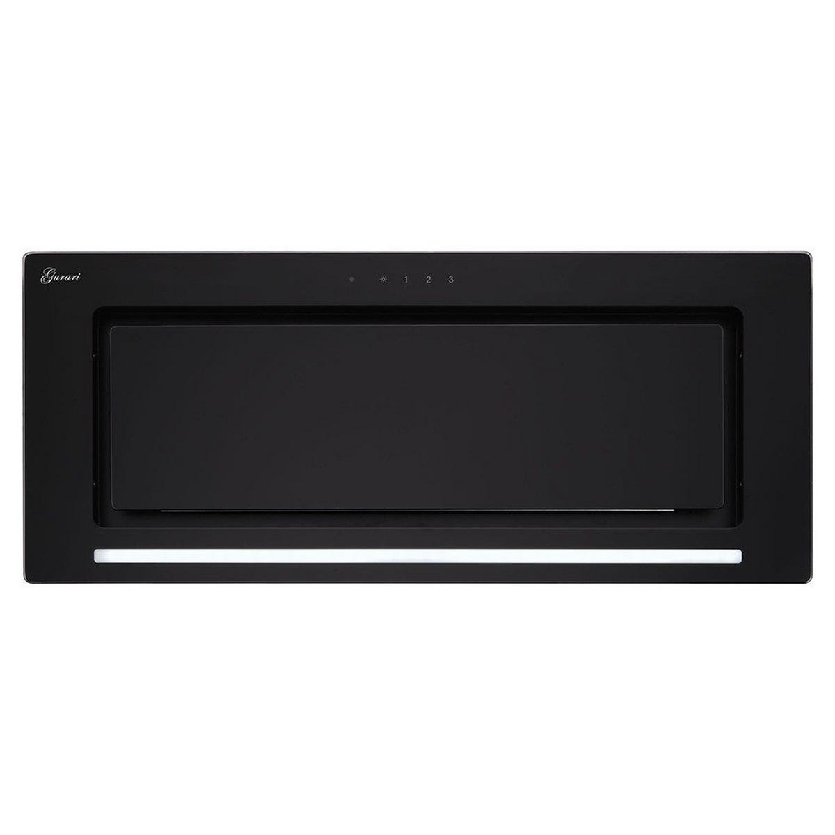 DUNSTABZUGSHAUBE GCH E 217 BL 90 Prime N 90 cm Schwarz - Schwarz, Metall (90/24.5/29.5cm) - Gurari