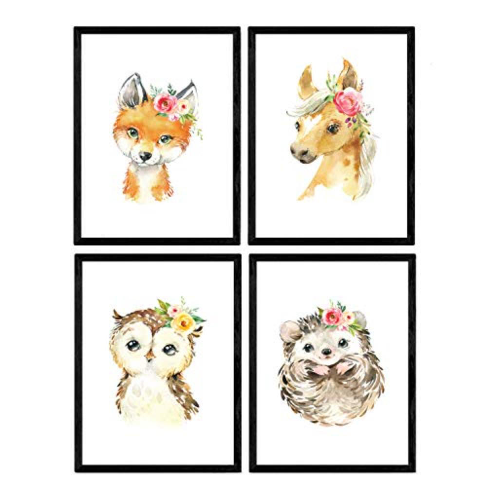 Nacnic Poster Schwarz 29.7x3 cm