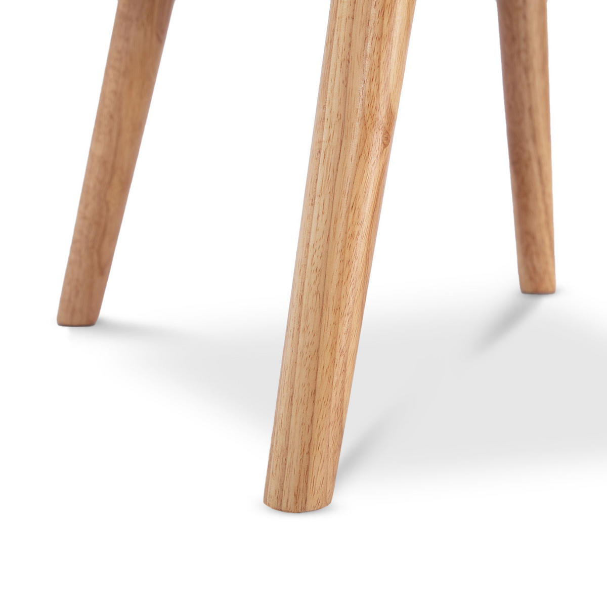 SESSEL Gaïa Moderner skandinavischer aus khakifarbenem Frotteestoff - Akaziefarben/Grün, Holz/Textil (66.5/98/80.5cm) - Sicaan