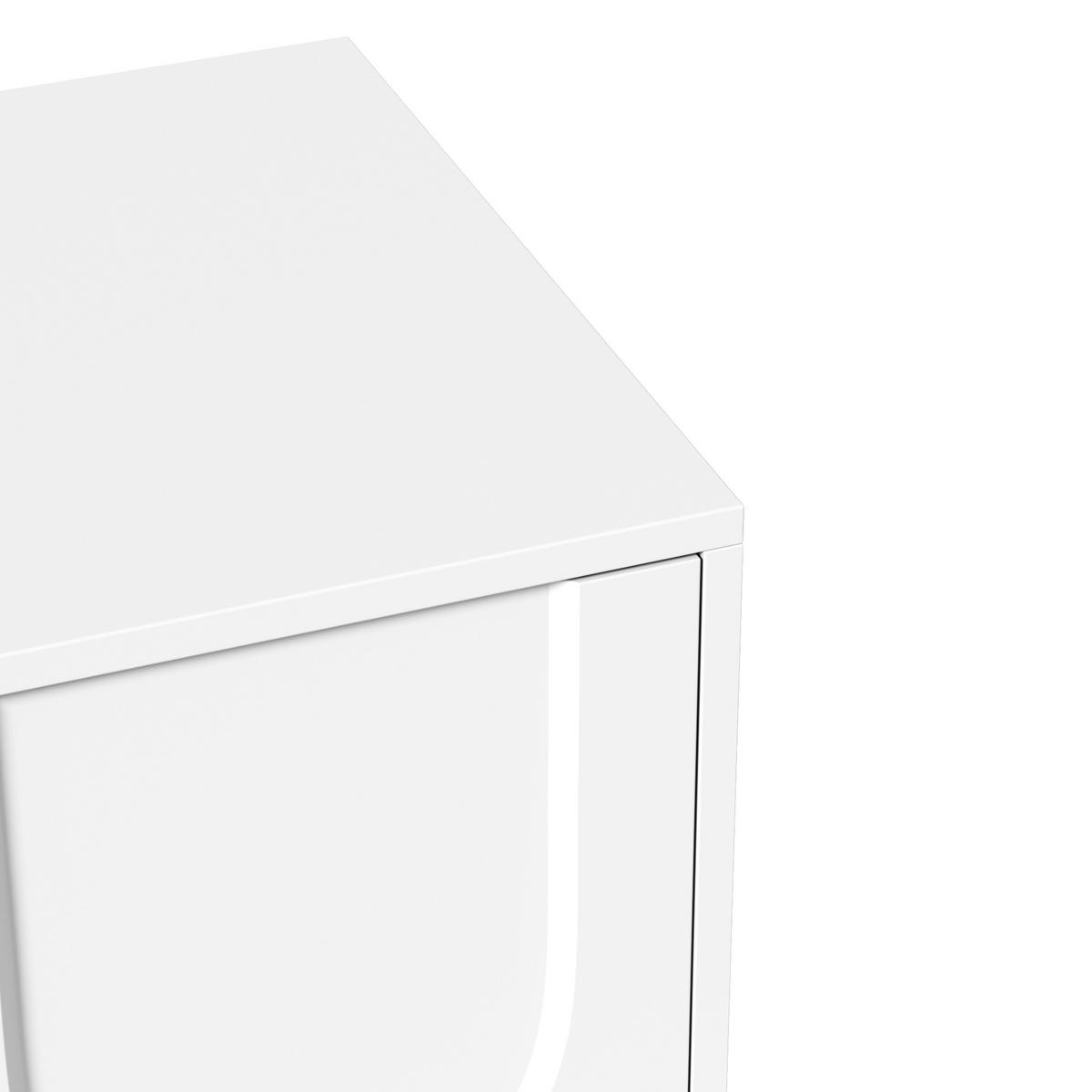 TV-SCHRANK 180 cm Weiß - Weiß, Holzwerkstoff (40/42/180cm) - Raumix