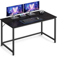 SCHREIBTISCH 120/60/76 cm Computertisch Schwarz Industrie Design - Schwarz, Metall (120/60/76cm) - Kaket