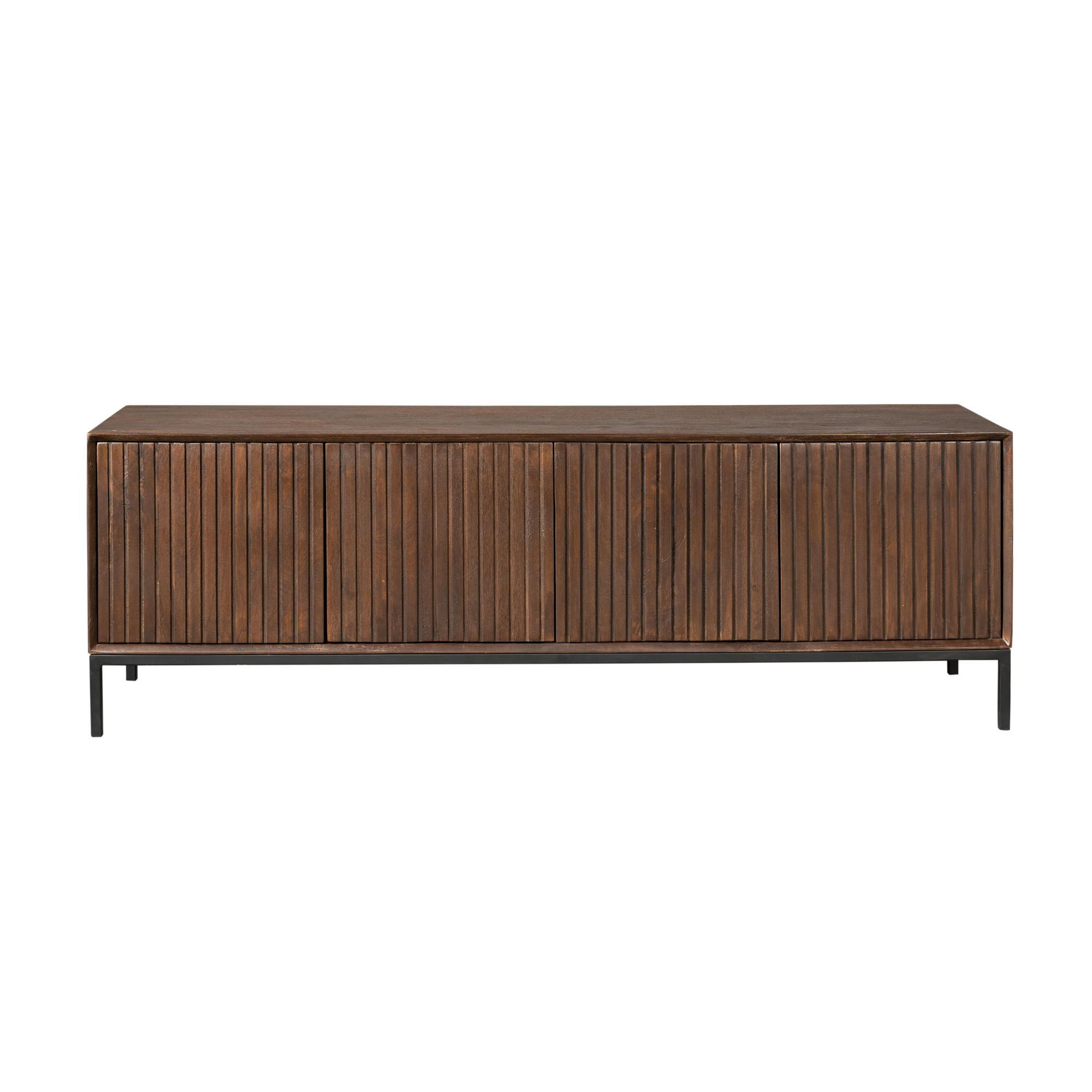 Starfurn Tv-Möbel Dunkelbraun 165x55x45 cm