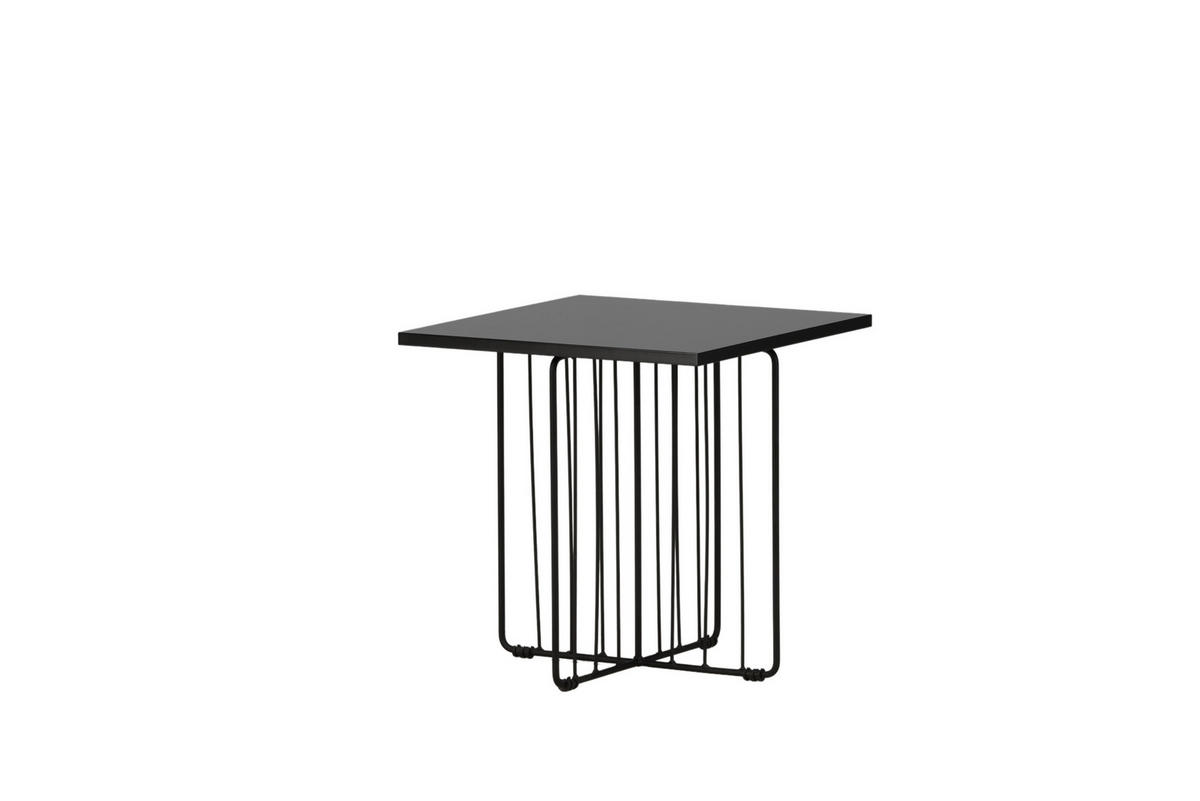 SOFATISCH Dayton Schwarz 40x40x40 - Schwarz, Holzwerkstoff (40/40/40cm) - FURNLUX