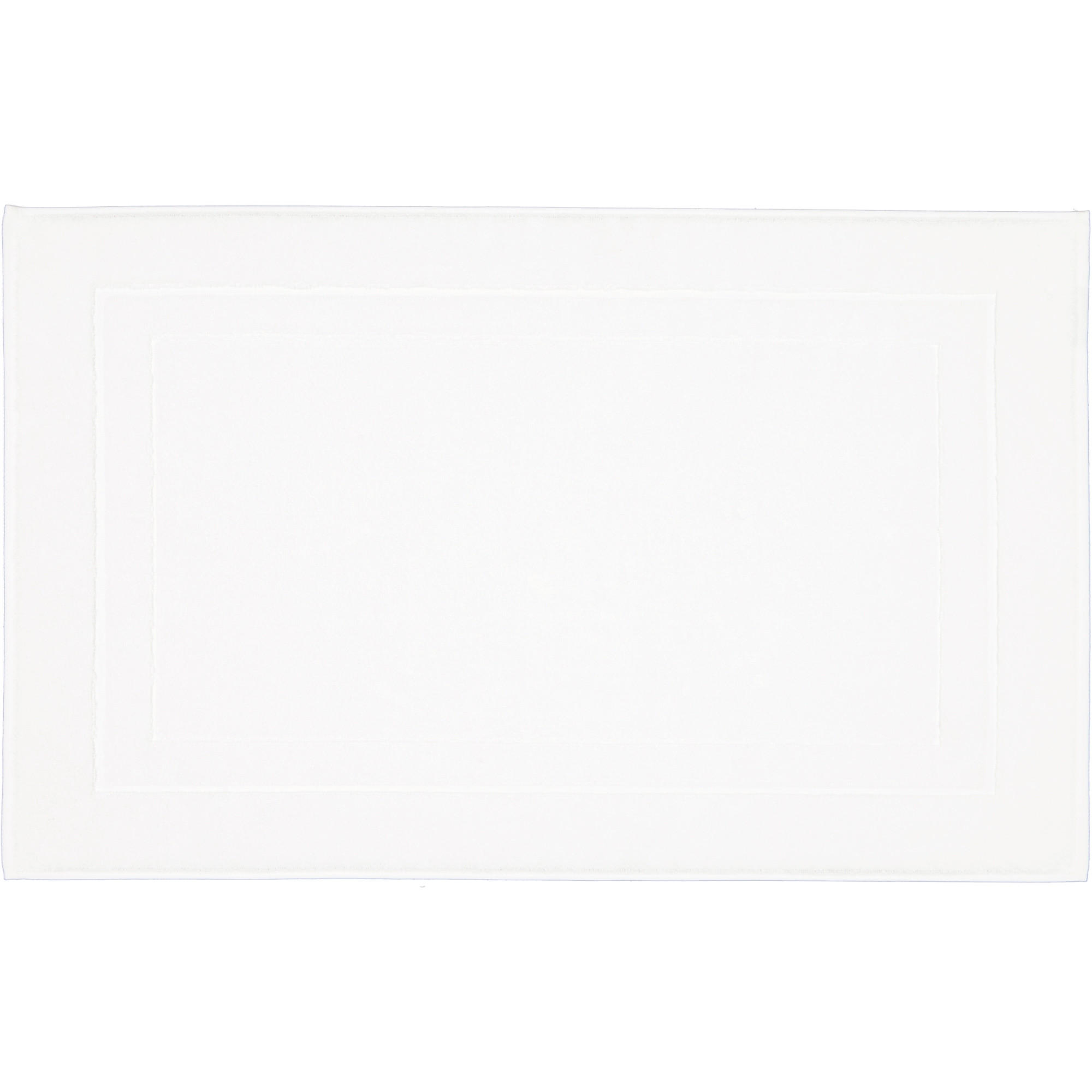 Cawoe Badematten Weiß 50x80 cm